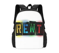 ASDCTYTKO Alquiler de mochila escolar Mochila Bolsas de moda Musicales de Broadway Teatro Teatro Musical Hamilton Idina Menzel regalo del festival West End