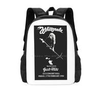 ASDCTYTKO Best_Atwork Mochila escolar Mochila Bolsas de moda Logotipo de Whitesnake Música Whitesnake 1 Whitesnake 2 Clásico Vintage Band Regalo del festival Dio