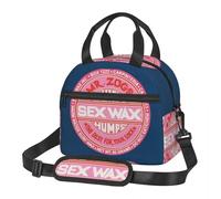 ASDCTYTKO Bolsa de almuerzo Mr Zogs Surfing Sex Wax Caja Bento Impermeable Bolsas de picnic Bolsa de frigorífico para niños Regalo del festival