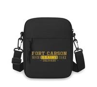 ASDCTYTKO FORT CARSON EJÉRCITO DE EE.UU. DESDE COLORADO AÑO Bandolera para hombres Mujer de un solo hombro Dibujos animados Impresión de película Unisex regalo unisex festival