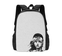 ASDCTYTKO Letra de Los Miserables Musical de Los Miserables Guion completo Bolsas de moda Guion de musical de Broadway Letra Mochila de Los Miserables Mochila regalo para el festival