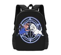 ASDCTYTKO Mochila Fullmetal Haa V2 Bolsas de moda Fullmetal Ha Alchemist Quimera Nina Tucker Regalo del festival Anime Geek Nerd