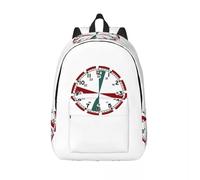ASDCTYTKO Reloj de la sala de radio - Mochila de día para estudiantes observada por el periodo masculino Mochila de moda de mujer Mochila de hombro Mochila escolar regalo para el festival