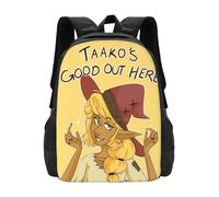ASDCTYTKO Taako's Good Out Here (The Adventure Zone) Patron Bolsa Mochila para estudiantes The Adventure Zone Taz Thezonecast Regalo del festival Taako