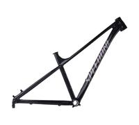 Asdfeop Cuadro de MTB 27.5" 29" rígido, tamaño S/M/L, Freno de Disco, aleación de Aluminio, Eje pasante XC, enrutamiento Interno de 12 x 148 mm (Color: Negro, Talla: 27.5'' S)