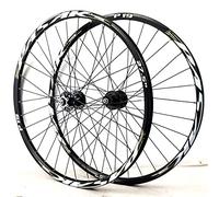 Asdfeop Juego de Ruedas para Bicicleta de montaña de 26, 27,5 y 29 Pulgadas, 7-11 velocidades, de Doble Pared, de aleación de Aluminio, Frenos de Disco y liberación rápida.