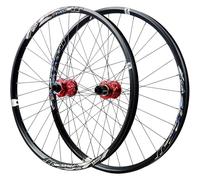 Asdfeop Juego de Ruedas para Bicicleta de montaña DH de 26/27,5/29 Pulgadas con Eje pasante, 20 x 110, 15/12 Pulgadas, Freno de Disco de liberación rápida, Rueda Ancha para Descenso HG MS XD