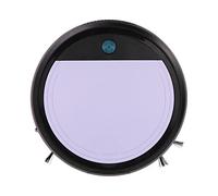 ASDFGHJK KANGYEBAIHUODIAN Aspiradora UV Esterilizador 4 en 1 Carga automáticamente Robot Memoria de succión Fuerte 120 min. Robot de Barrido automático (Color : Black-Purple)