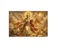 ASDFGHJKLZA Ángel de la virtud Cuadro En Lienzo Sin Marco Arte De Pared Moderno HD Póster Decorativo Para Salón, Dormitorio, Cocina, Comedor Decoracion, Regalo 16x24inch(40x60cm)