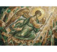 ASDFGHJKLZA Arcángel Rafael Cuadro En Lienzo Sin Marco Moderno HD Arte De Pared Póster Decorativo Para Salón, Dormitorio, Pasillo, Comedor Decoracion, Regalo 20x30inch(50x75cm)