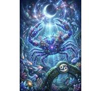 ASDFGHJKLZA Zodíaco Cáncer Cuadro En Lienzo Sin Marco Moderno HD Póster Arte De Pared Para Dormitorio, Salón, Pasillo, Cocina Decoracion, Regalo 24x36inch(60x90cm)