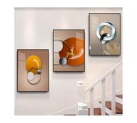 ASDFGHT Cuadros Decorativos Pared Cuadros, Decoración de Pared Moderna, Tríptico de Escalera, para Entrada, Pasillo (Color : G, Size : 35x50x2.5cm)