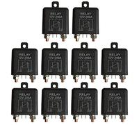 asdfs 10X 12V 200A Rele Normalmente Abierto de 4 -Carga Dividida Marina Automotriz Resistente