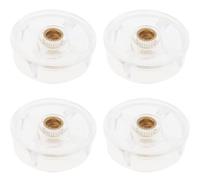 ASDGH 4 piezas de repuesto de engranaje base for licuadoras Magic Bullet MB1001 de 250 W, engranajes ABS de la base del motor Unidad de cuchillas de repuesto para licuadora