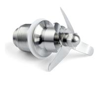 ASDGH 502977 Conjunto de cuchillas de corte Pieza de licuadora compatible con licuadoras de galón ensambladas comerciales Waring CB15 CB10 CB6, 502975 Unidad de cuchillas de repuesto para licuadora