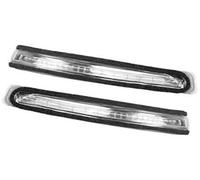 ASDGH 87624-C8000 Luz LED de señal giro for espejo retrovisor coche, for Hyundai I20 2014 2015 2016 2017 2018 2019 2020 (izquierdo Luz indicadora del espejo retrovisor del coche(BLACK Left and Right)