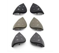 ASDGH Botón de Control del interruptor volante coche, teclas multifunción, for Mercedes, Benz, Clase E W211 E320 E350 E550 2003-2006 Interruptor de control de dirección del tablero(BLACK Dark Yellow)