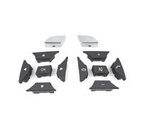 ASDGH Botón del volante coche, for Benz, CE GLK A Clase W204 X204 W212 W218 W156 W246 Cubierta interruptor de control Interruptor de control de dirección del tablero