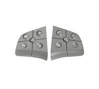 ASDGH Botones de control del volante coche, for Mercedes, Benz, W164 W245 W251 ML GL BR Class Reemplazo interruptor Interruptor de control de dirección del tablero(BLACK Brown)