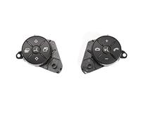 ASDGH Botones de interruptor multifunción Botón control audio, for Mercedes, for Benz, ML GL W164 R Clase W251 Interruptor de control de dirección del tablero(BLACK Black)