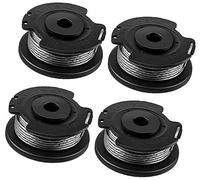ASDGH Carrete de Hilo de Repuesto for desbrozadora Bosch Easy Grass Cut (18 V, 18, 23, 26, 18-230, 18-260), F016800569 (Paquete de 4) Carrete para Recortadora de jardín
