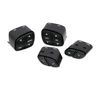 ASDGH For Chevy, Avalanche, Silverado, Suburban, Tahoe, Trailblazer, botón de interruptor control Interruptor de control de dirección del tablero