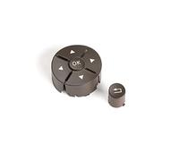 ASDGH For Mercedes, for Benz, W204 W207 W212 X204Switch Control Botones de interruptor multifunción 2048210351 Interruptor de control de dirección del tablero(BLACK Brown)