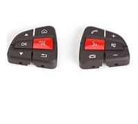 ASDGH For Mercedes, for Benz, W205 Clase 2015-2020 W253 GLC 2015-2021Interruptor Botones de control Interruptor multifunción Interruptor de control de dirección del tablero(BLACK Brown Red)