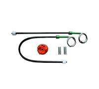 ASDGH, for Peugeot, 307 CABRIOLET Kit DE REPARACIÓN DE REGULADOR DE ELEVALUNAS Trasero Izquierdo 2003-2008 Motor de Ventana