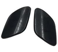 ASDGH Parachoques delantero, faro, arandela, rociador, boquilla, tapa, for, XC60 2009 2010 2011 2012 2013 Cubierta de la boquilla del lavafaros del coche(BLACK 2 pcs LH and RH)