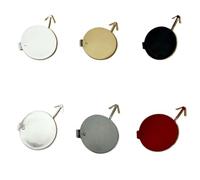 ASDGH Tapa de la cubierta del ojo gancho remolque parachoques delantero, for Hyundai, SONATA YF 2010 2011 2012 2013 Cubierta del gancho de remolque del parachoques(1 PCS Black)