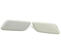 ASDGH Tapa de limpieza la cubierta del chorro boquilla lavafaros faro, for Lexus, RX350 RX450H 2012 2013 85045-48030 85044-48030 Cubierta de la boquilla del lavafaros del coche(BLACK Pair)