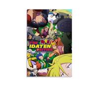 ASDGHIAWEUWQ Póster de The Idaten Deities Know Only Peace, arte moderno, retro, estética, lienzo, pintura, pared, 20 x 30 cm, estilo sin marco