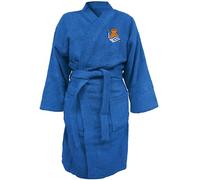 ASDITEX Albornoz de Adulto Real Sociedad, Azul (FR/ES, Letras, S, XXL, Regular, Regular, TALLA L, Azul)
