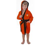 Asditex Albornoz Unisex Valencia C.F. Infantil Naranja (6/8 años)