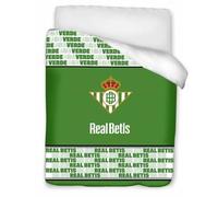 Asditex Copriletto Colcha de Verano Digital Betis 180 cm. Ancho x 260 cm. Largo (Cama 90 cm.)