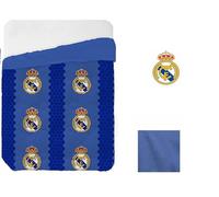 ASDITEX Edredón Sherpa Real Madrid para Camas de 90, 105, 135 y 150. (Cama 135)
