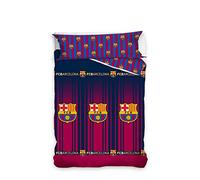 Asditex Funda Nórdica Futbol Club Barcelona FCB, Color Único, 2 Piezas (Incluye Funda de Almohada), Cama de 105cm.