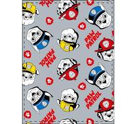 ASDITEX Manta coralina Patrulla Canina 3 100 cm. x 140 cm. (190 gsm) 100% poliéster