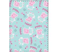 Asditex Manta coralina Peppa 100 cm. x 140 cm. (190gsm) 100% poliéster