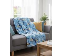 ASDITEX Manta DE Viaje Infantil BLUEY - 100x140 cm., Azul