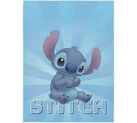 ASDITEX Manta DE Viaje Stitch - 100x140 cm., Azul