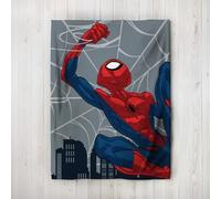 Asditex Manta Rachel tercipelo Spiderman 3 de 160 cm. Ancho x 220 cm. Largo (100% poliéster)