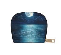 ASDJHFABKY Nature Scenery - Bolsa de piel con diseño de flores azules y blancas, diseño floral en florero, paquete de tarjetas para viajeros activos, para tarjetas de tránsito e identificaciones de