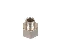 ASDJKL Hardware Fittings M8 M10 M12 M14 M16 1/20.3 cm 1/10.2 cm 3/20.3 cm 1/5.1 cm BSP hembra a macho rosca de latón adaptador de tubería conector conector de tubería (F M14x1.5-M M10x1)