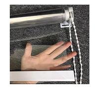 ASDQWER Persiana Enrollable Impermeable Transparente, Ventanas De Plástico Impermeable Impermeable Transparente, Ciego, Partición De Oficina De Hotel, Tamaño Personalizado,130x150cm/52x59in