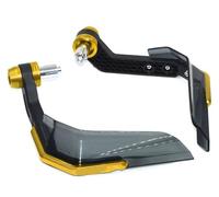 ASDSFR Guardamanos Protectores Moto para Piaggio para MP3 250 300 500 para HPE Sport Scooter Protector De Manos para Motocicleta Puños Manillar Parabrisas(A-Gold)