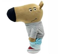 ASEDRFY Chill Guy Meme Plush, de pie, chico chill meme, muñeca de peluche de 23 cm/9,1 pulgadas, hecha a mano, manga de juego, estatua, regalo coleccionable (a)