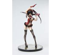 ASEDRFY Ecchi Figura Anime Figura Date A Live Kurumi Tokisaki Lingerie Ver. 1/7 Figura Completa Rimovibile Vestiti in Scatola Giocattolo Modello Collezione Statua Decor 24 cm/9.4 Pollici