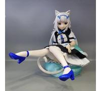 ASEDRFY - Figura de acción de PVC de 24 cm con encuadernación nativa de NEKOPARA Chocola de vainilla a escala 1/4, figura de anime, figura de ropa real, modelo de juguetes para adultos, figura de